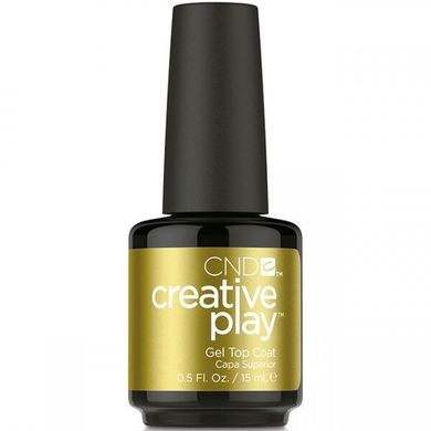 Fixer for gel polish CND Creative Play Top Coat (15 ml)