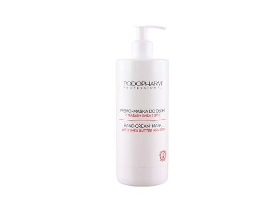 Moisturizing cream mask Podopharm for hands and feet with Shea butter and Goji berries 500 ml